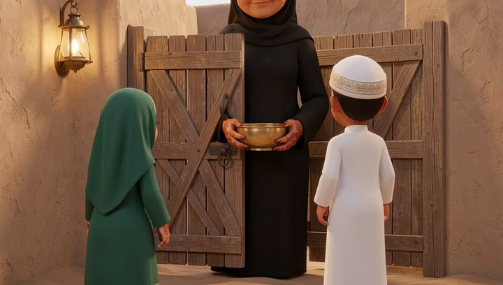 A still from Stories of Wulfa, episode 1, shot 114, take 4