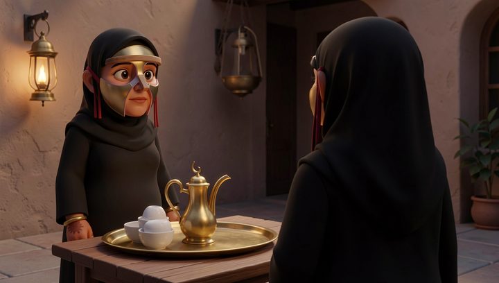 A still from Stories of Wulfa, episode 1, shot 1171, take 7