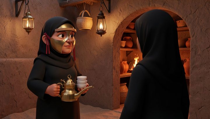 A still from Stories of Wulfa, episode 1, shot 1175, take 11