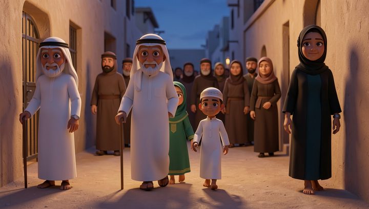 A still from Stories of Wulfa, episode 2, shot 163, take 12