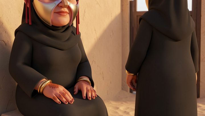 A still from Stories of Wulfa, episode 3, shot 116, take 1